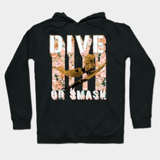 dive or smash, surf shirt, summer shirt, beach shirt Hoodie